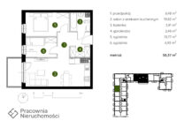 Murapol Prado, Pękowicka, Kraków - mieszkanie 2.B.4.07